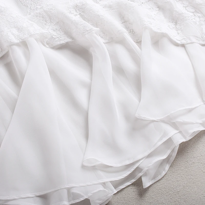 Весна-осень взлетно-посадочной полосы дизайнерские женские платье черный белый