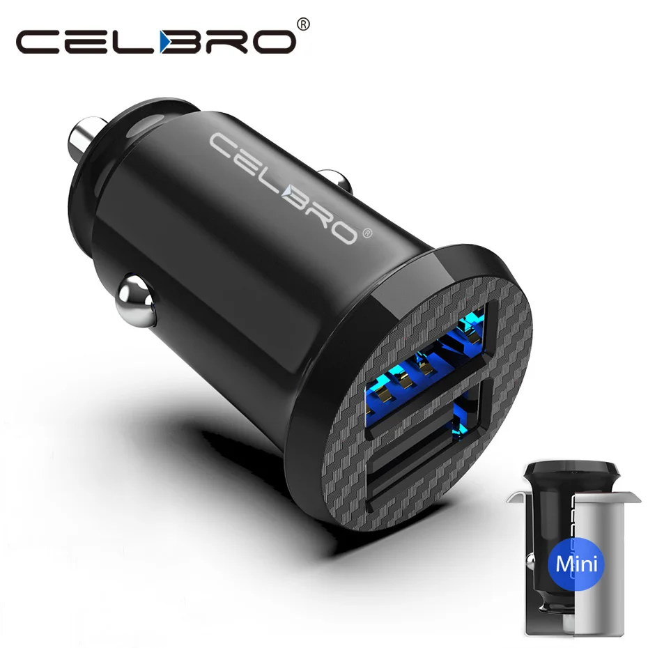 Обновленный мини-Переходник Usb для зарядки в машине для мобильного телефона автомобильное зарядное устройство двойной Usb порт питания 2 порта зарядное устройство s Автомобильное зарядное устройство