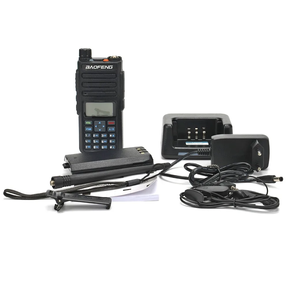 Baofeng DM-1801 радиоприемник Walkie Talkie 10 км Vhf Uhf Dual Time slot DMR радио цифровой аналоговый двухсторонний радиоприемопередатчик Hf