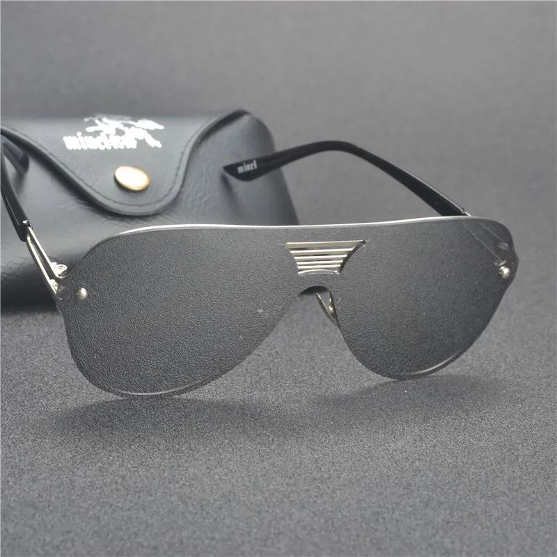 Женские и мужские квадратные очки MINCL Винтажные Солнцезащитные оверсайз uv400 FML