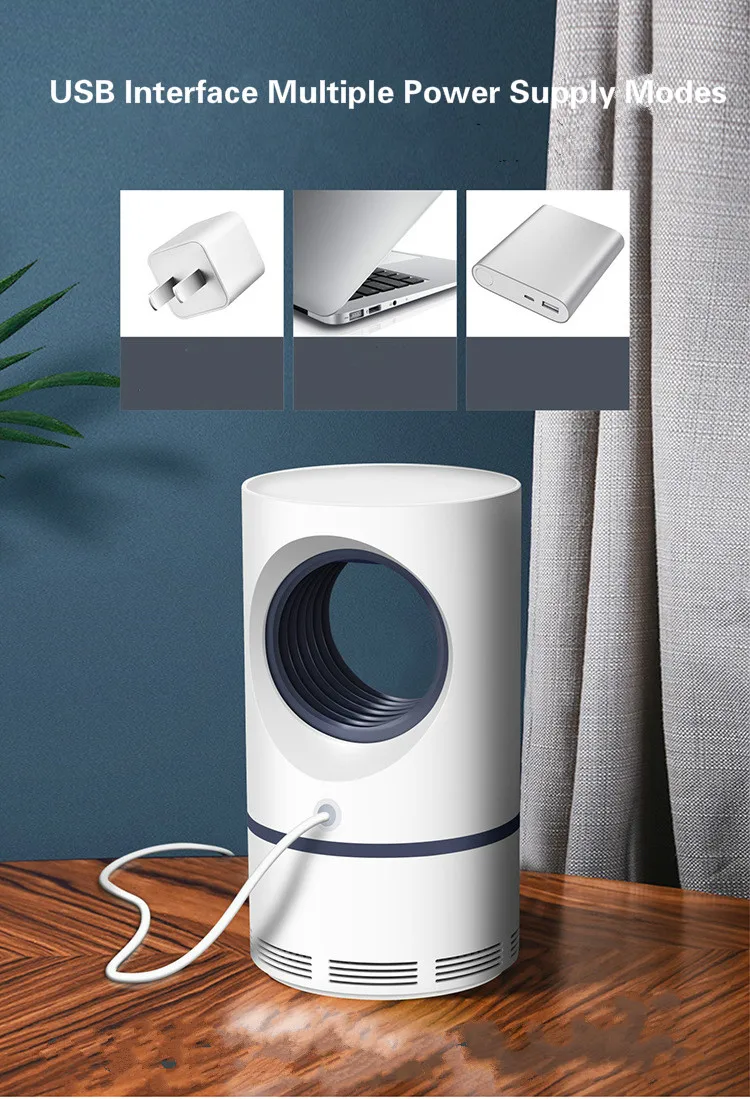 Usb фотокаталитический комнатный москитный убийца бытовой москитный убийца уловитель комаров насекомых