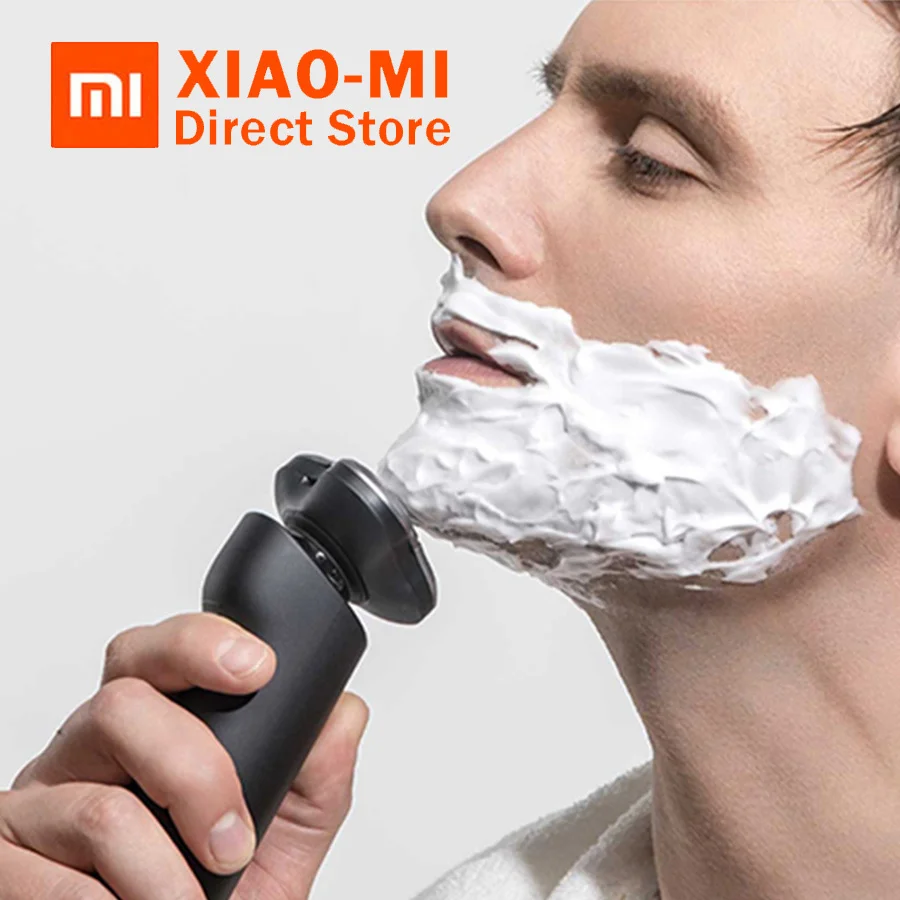 2018 оригинальная электробритва Xiaomi Mijia 3 головки гибкое сухое влажное бритье
