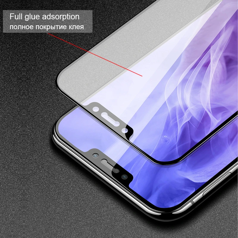 CHYI полное клеевое стекло для huawei Nova 3i защита экрана олеофобное покрытие полное покрытие для huawei Nova 3 стекло huawei P Smart