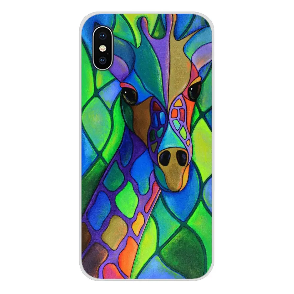Аксессуары для телефона с жирафом чехлы Huawei G7 G8 P7 P8 P9 P10 P20 P30 Lite Mini Pro P Smart Plus 2017 2018