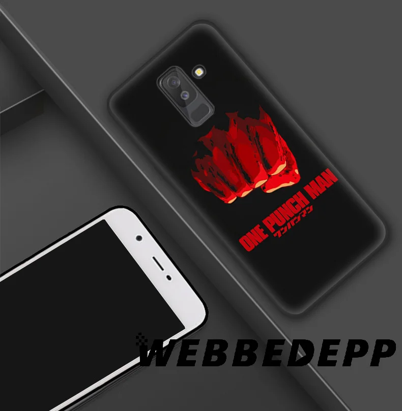 WEBBEDEPP One Punch Man Cartoon Soft TPU Silicone Case for Samsung Galaxy S10 S10e S9 S8 Plus S7 S6 Edge &amp J6 |