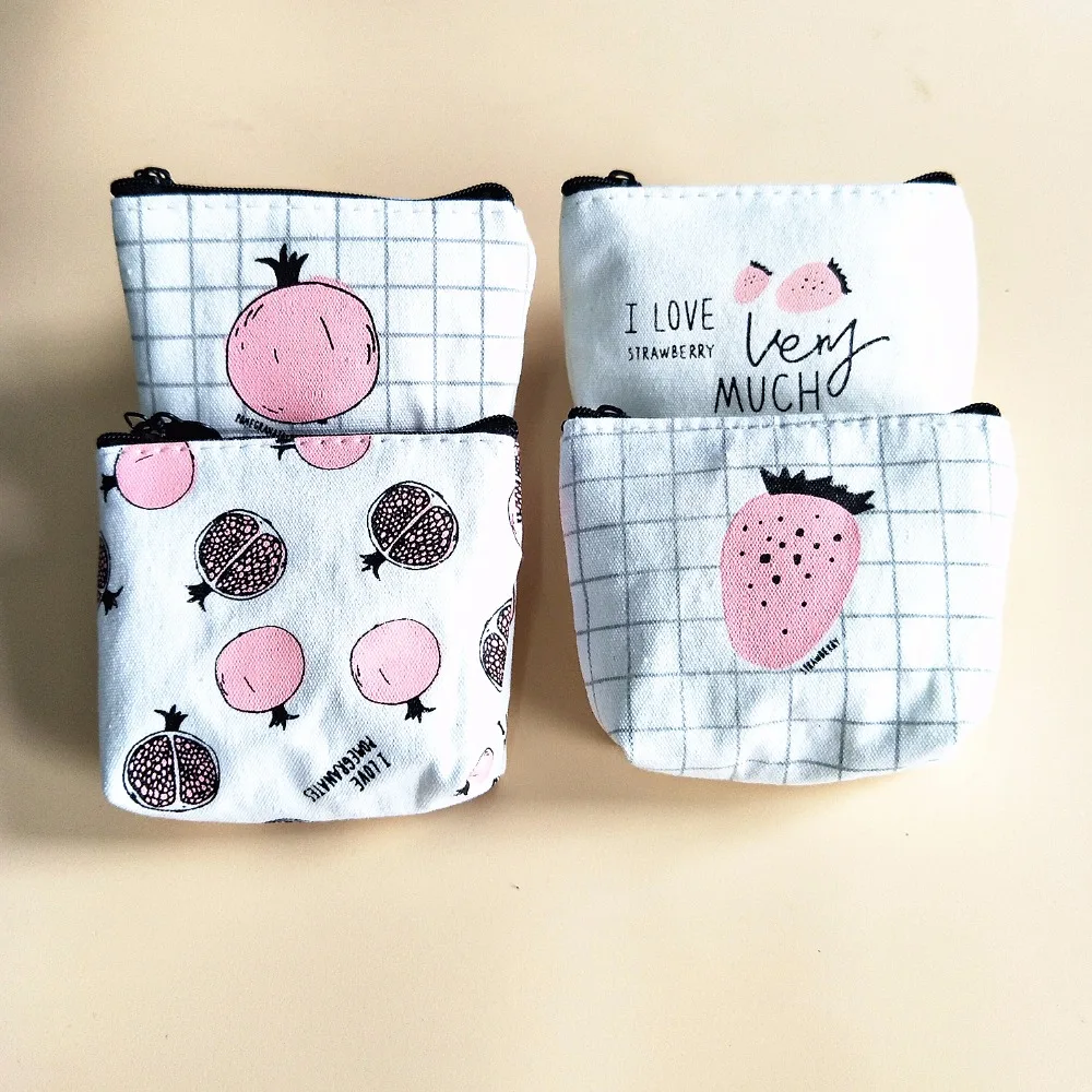 Простой тканевый кошелек M113 с мультяшным рисунком Большая вместительная сумка