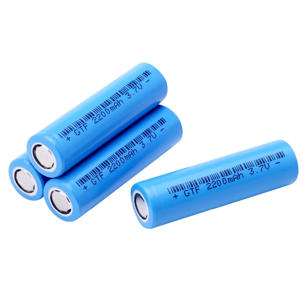 GTF 3 7 V 2200mAh оригинальный 18650 перезаряжаемый литий-ионный аккумулятор для фонарика