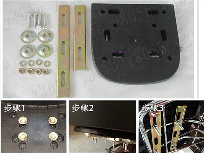 Багажник мотоцикла багажник чехол стойка спинка для Honda Rebel CMX 250 CA125 450 Gold Wing GL1500