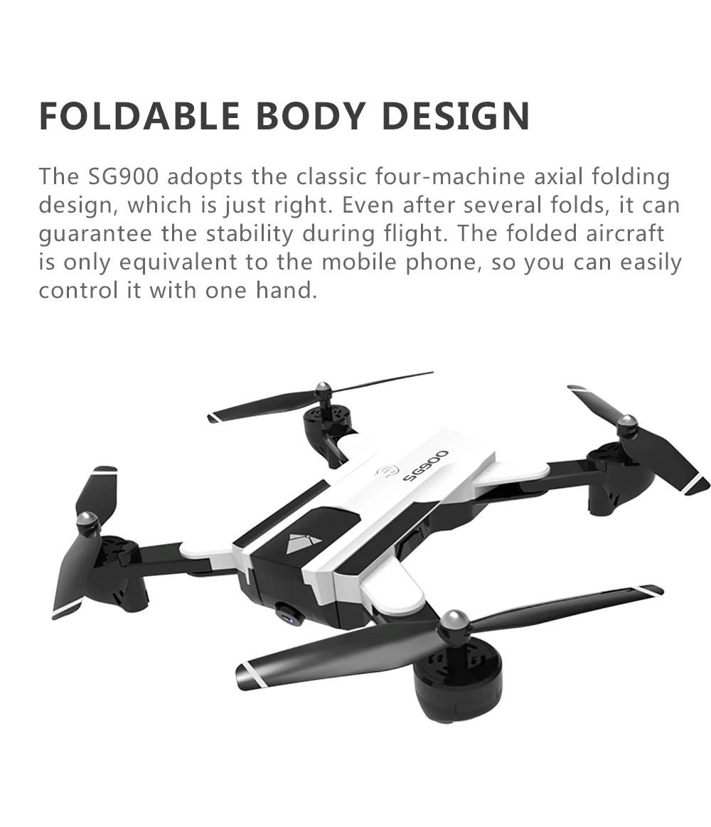 SG900 RC Дрон с камерой HD 720P Профессиональный FPV Wifi RC дроны авто возврат Квадрокоптер вертолет Быстрая FR/US/ES