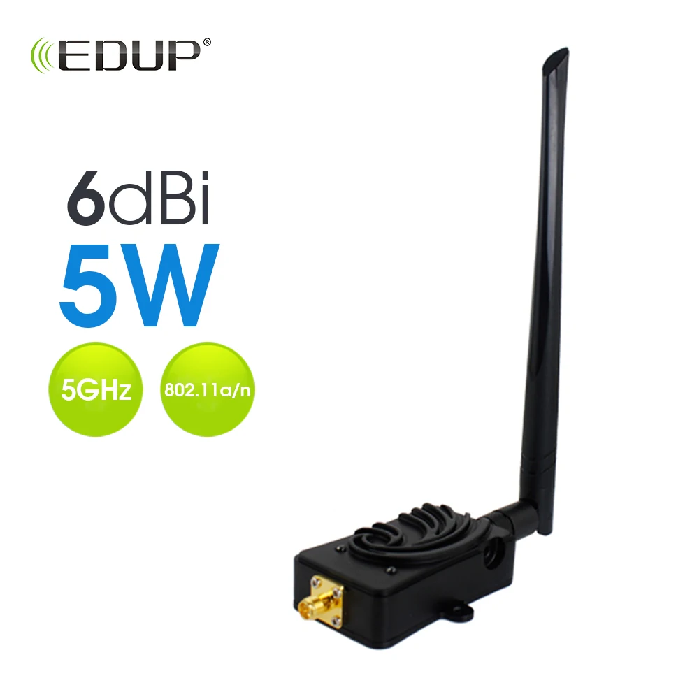 EDUP Беспроводной Wi Fi Мощность Booster 5 8 ГГц Вт усилитель сигнала WiFi адаптер