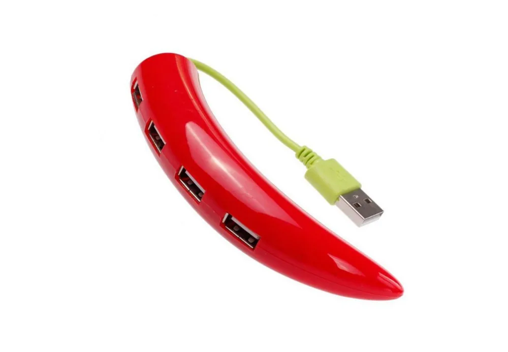 4 порта Высокоскоростной USB 2 0 сплиттер адаптер перец usb хаб кабель для ПК|usb hub