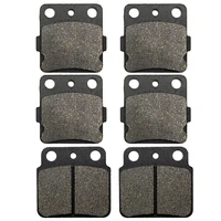 motorcycle front and rear brake pads for arctic cat 400 dvx 400 sport 2004 2005 2006 2007 2008