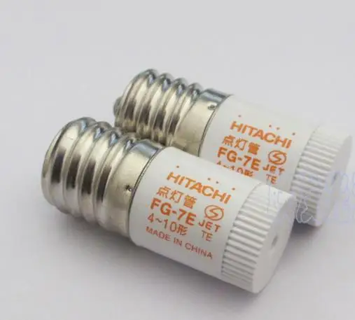 Стартер HITACHI FG-7E 4-10 Вт 10 шт. основание E17 FG7E для флуоресцентной лампы |