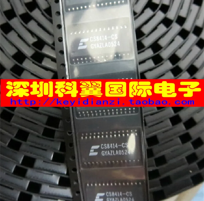 10PCS [new original] CS8414-CS 96 kHz digital audio receiver chip SOP28 | Электронные компоненты и принадлежности