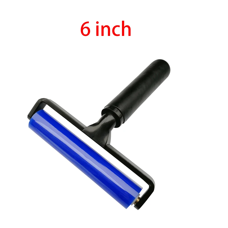 1 шт. липкий силиконовый Полимеризованный ролик для удаления пыли