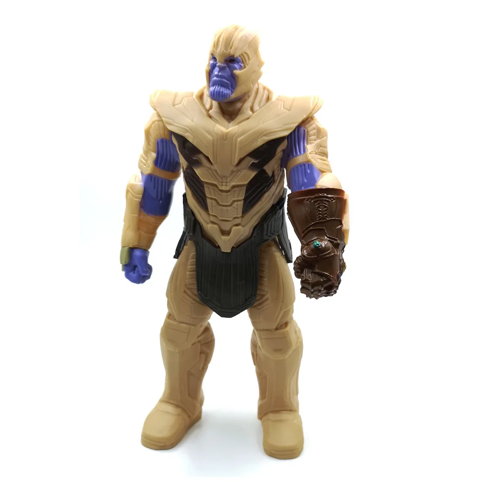 30 см Marvel Мстители 4 конечная игра игрушка танос Халк человек паук Железный человек Тор Росомаха Черная пантера Веном фигурка ребенка