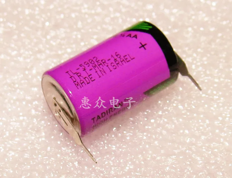10 шт. оригинальная новая (новая дата) для TADIRAN TL 5902 1/2AA ER14250 SL350 3 6 В 1/2 AA литиевая
