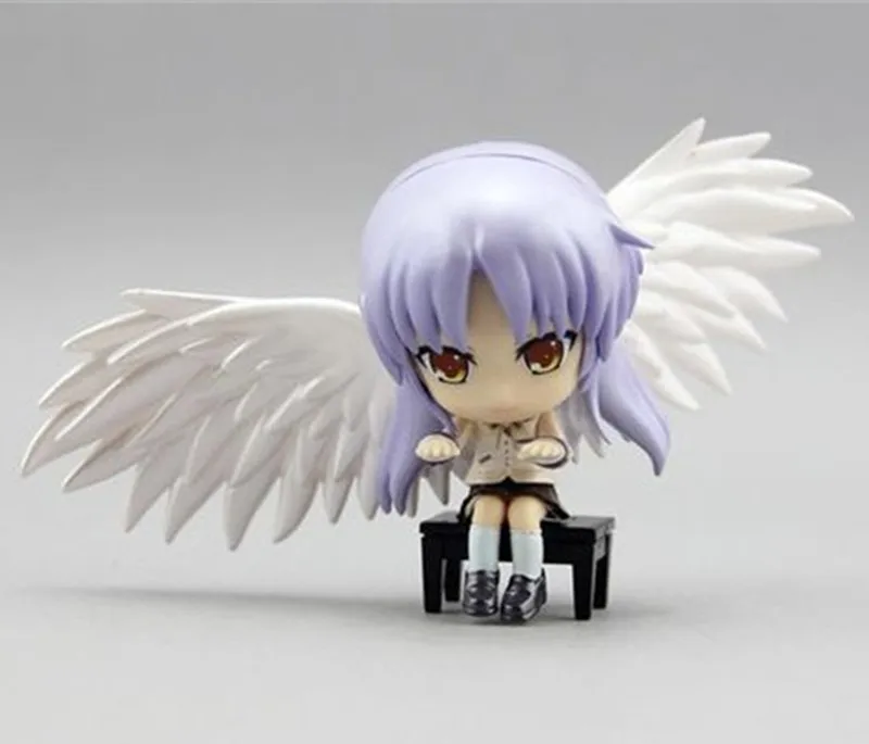 Аниме Angelbeats Figura 6 5 см Angel Beats Tenshi Kanade Play Piano экшн фигурка игрушки коллекционные