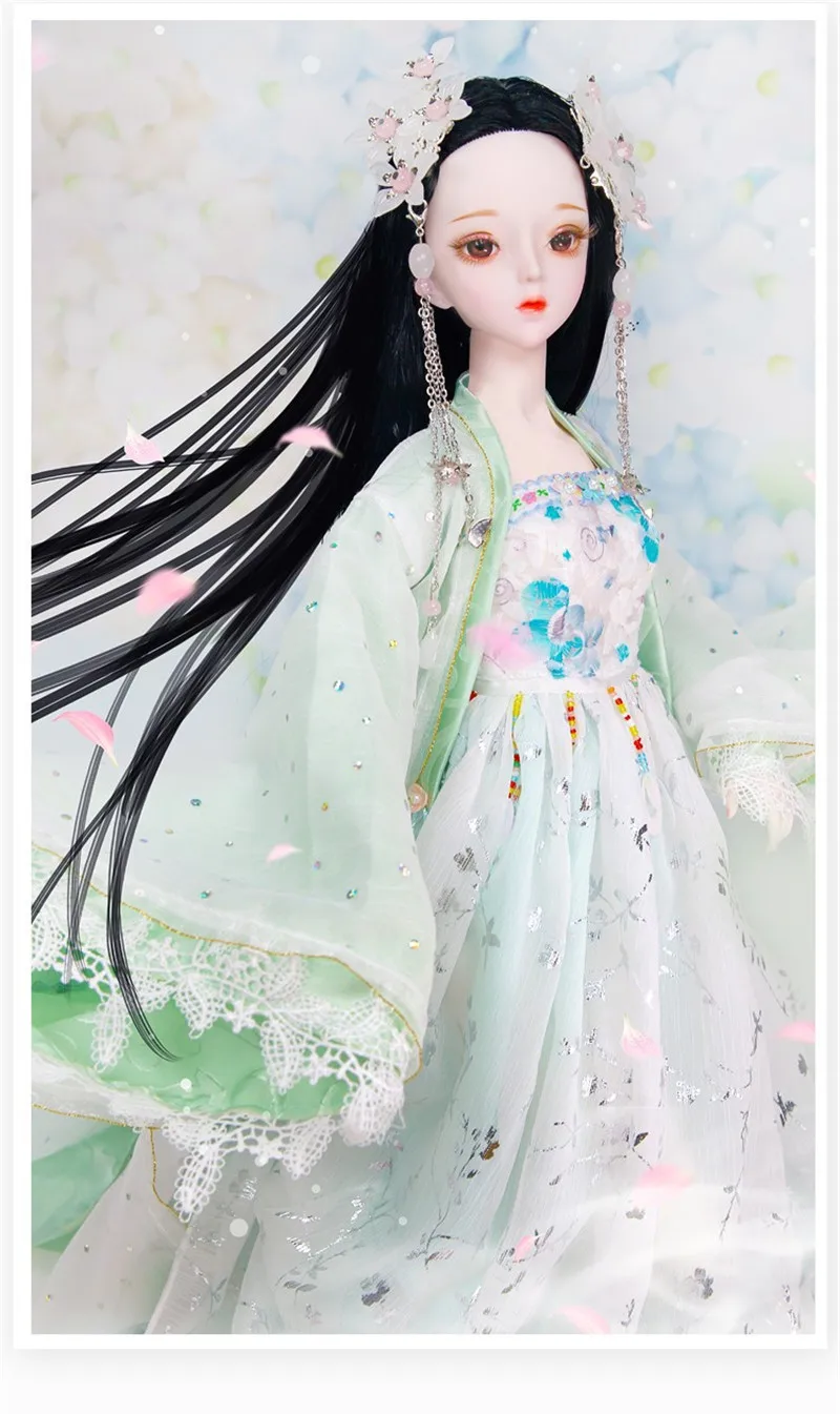 BJD куклы 60 см/22 дюйма Реалистичные модные куклы для девочек 26 суставов ручной работы 1/3 с одеждой парики обувь Макияж Красота игрушки для девочек