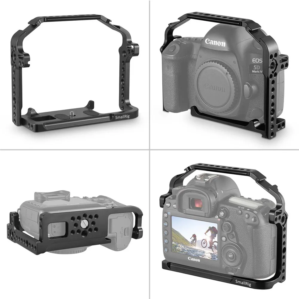SmallRig 5D Mark IV Камера клетка для Canon Защитная с боковыми железнодорожный вокзал + Arri