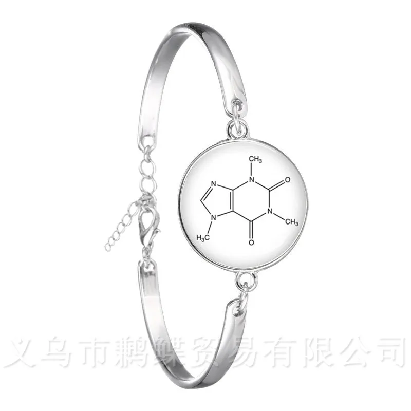 Human Anatomy Organ Bracelet 18mm Glass Cabochon Science Medical Punk Brain Eye Jewelry Silver Plated Chain Bangle Creative Gift | Украшения