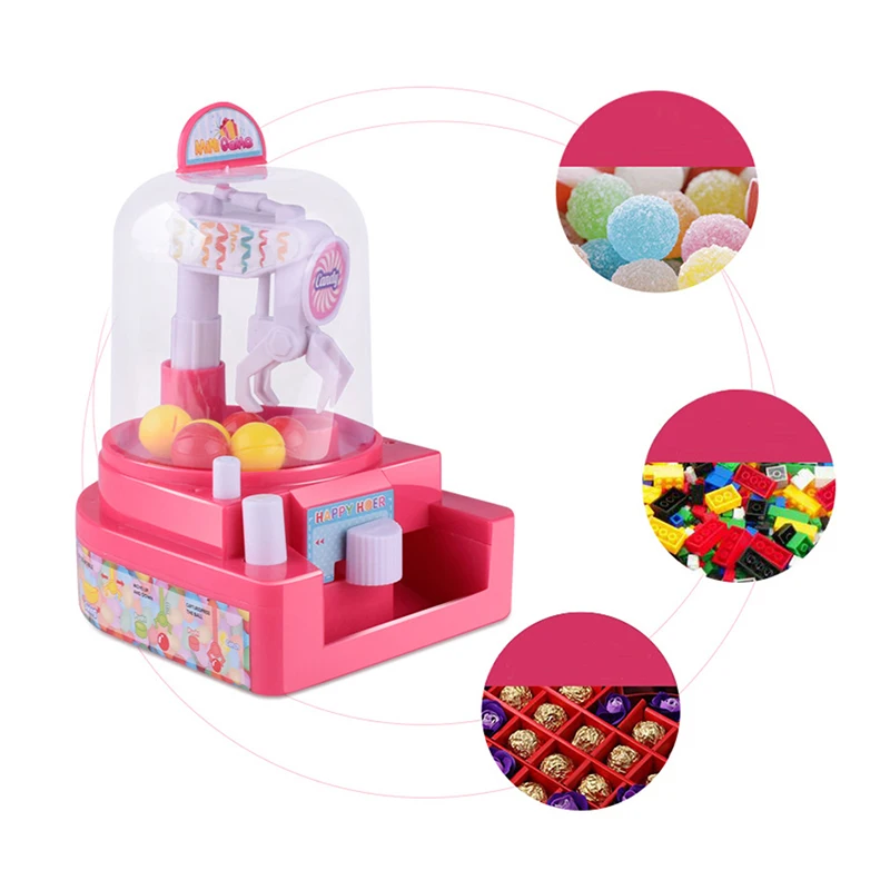 Мини конфетный граббер мяч для захвата Детские кукольные шарики Ловца кран