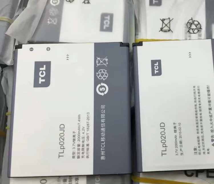 

Новинка 2019, аккумулятор TLp020JD для мобильного телефона Alcatel TCL P5181 P518L P5201 P520L, 2000 мАч