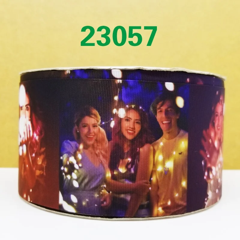 Бесплатная доставка 50 ярдов мультфильм печатных grosgrain ленты 22960|Ленты для шитья| |