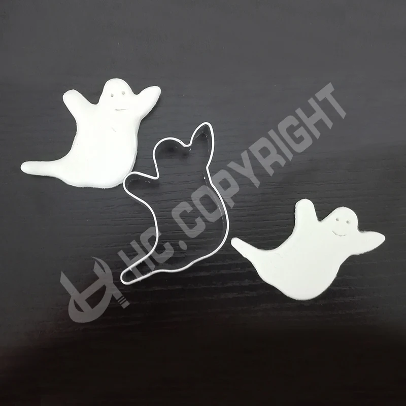 2 шт./компл. Хэллоуин форма призрака алюминиевый сплав резак для изготовления