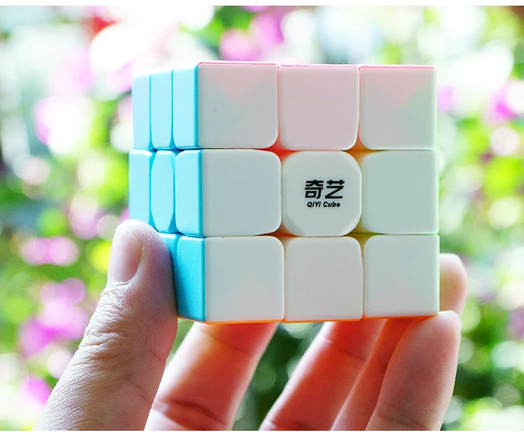 QIYI Warrior W 3x3x3 три слоя магический куб профессиональный конкурс скорость Cubo магические наклейки Пазлы куб игрушки для детей