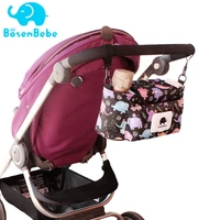 baby stroller organizer mummy diaper nappy bag mom travel hanging carriage pram buggy cart bottle stroller accessories