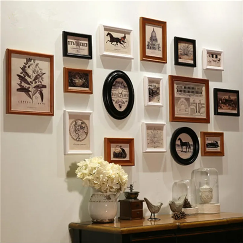 Фоторамка любовь фото рамка стена композиция студия свадебная 16 шт./компл.