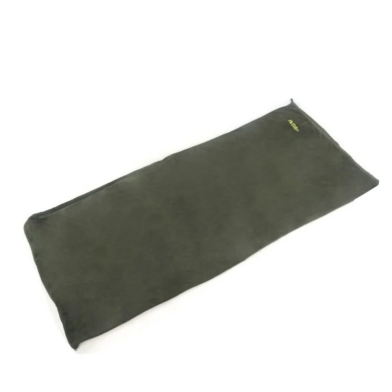 Открытый флисовый спальный мешок для пеших прогулок Одноместный утепленный