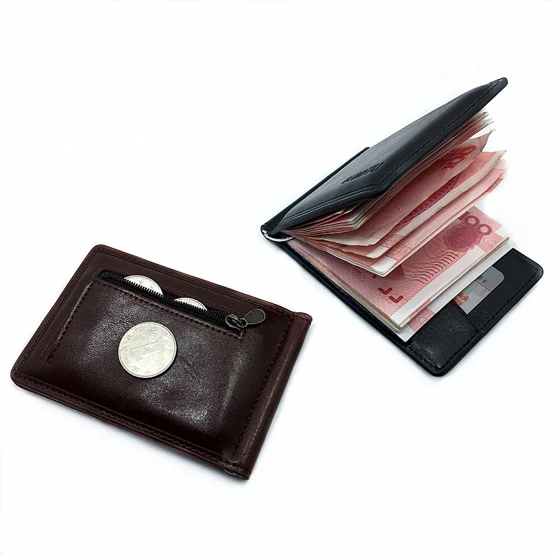 Держатель для кредитных карт кошелек из искусственной кожи денег и монет новинка