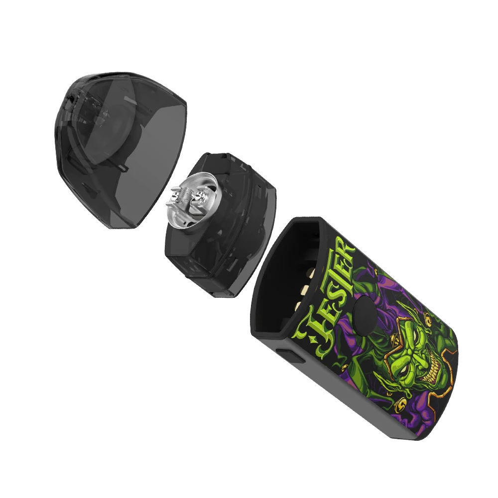 Набор электронных сигарет Vapefly Jester Pod kit 1000mAh батарея DIY Комплект подходит сетка