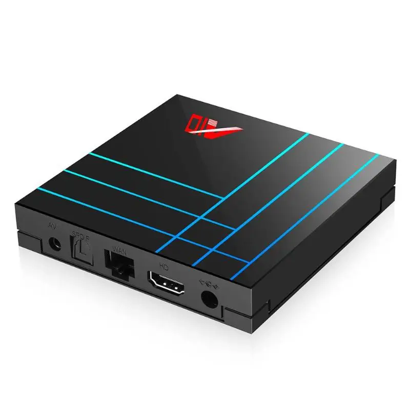 A10 Android 9,0 Smart tv Box RK3318 Четырехъядерный 4G+ 32G 4G+ 64G 4 K 2,4G WiFi телеприставка 1080 P Видео HDR 10 Поддержка Netflix Youtube