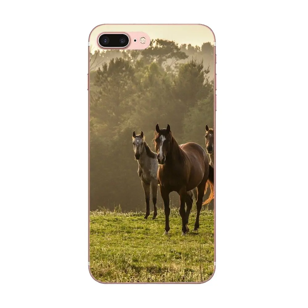 Wild Horse Running Hd обои для Samsung Galaxy Note 5 8 9 S3 S4 S5 S6 S7 S8 S9 S10 mini Edge Plus Lite мягкие
