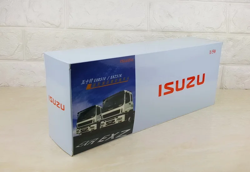 Коллекционная модель из сплава в подарок 1: 1 ISUZU EXZ51K трактор Depon экспресс доставка