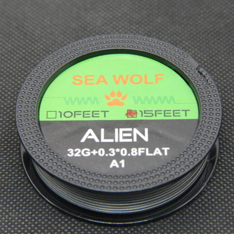 SEA WOLF Alien A1 нагревательный провод для RDA RBA ремонтный атомайзер нагревательные