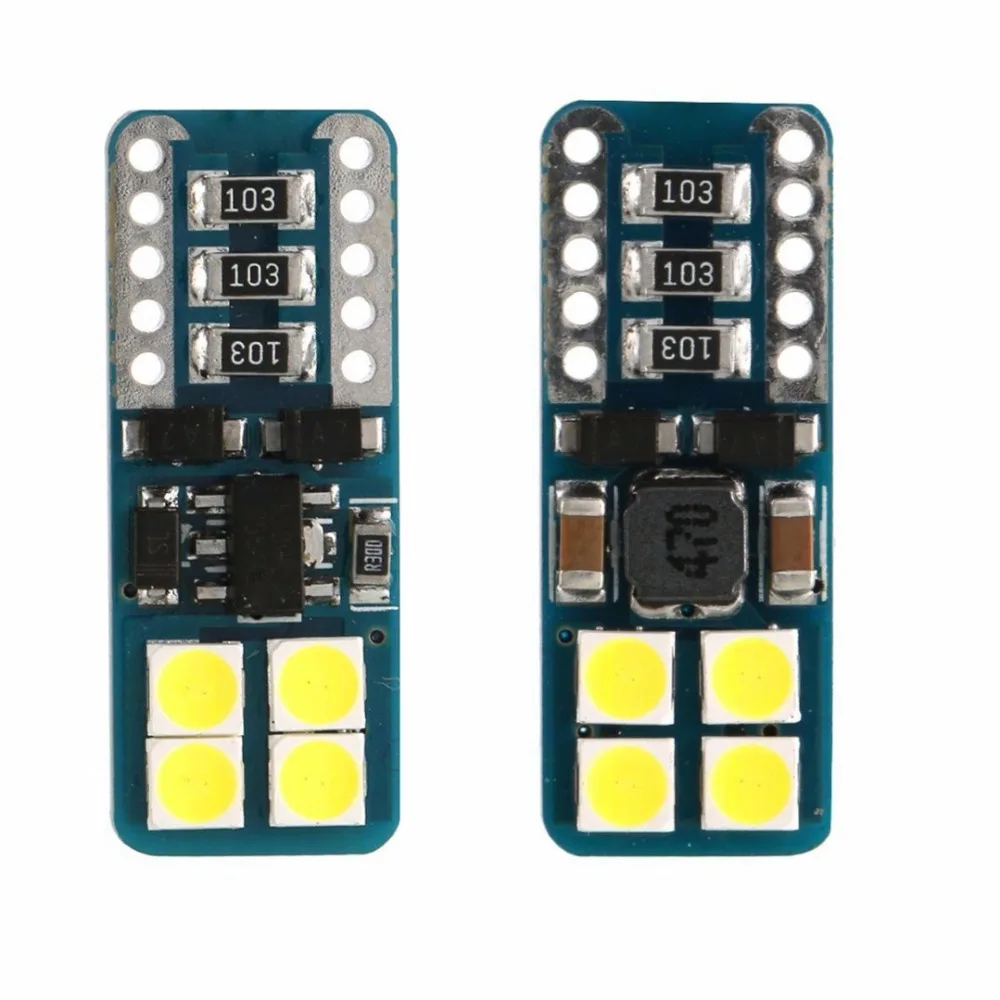 FYSZ T10 светодиодный W5W 194 лампа для автомобиля инструмент 8smd 3030 индикатор ширины