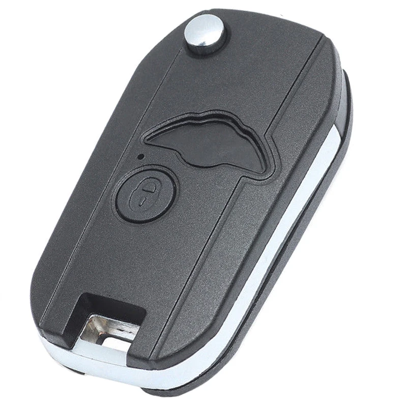 

KEYECU Replacement Modified Folding Remote Key Shell - 2 Buttons - FOB for Land Rover Discovery 2 1999-2004 - Only Car Key Shell