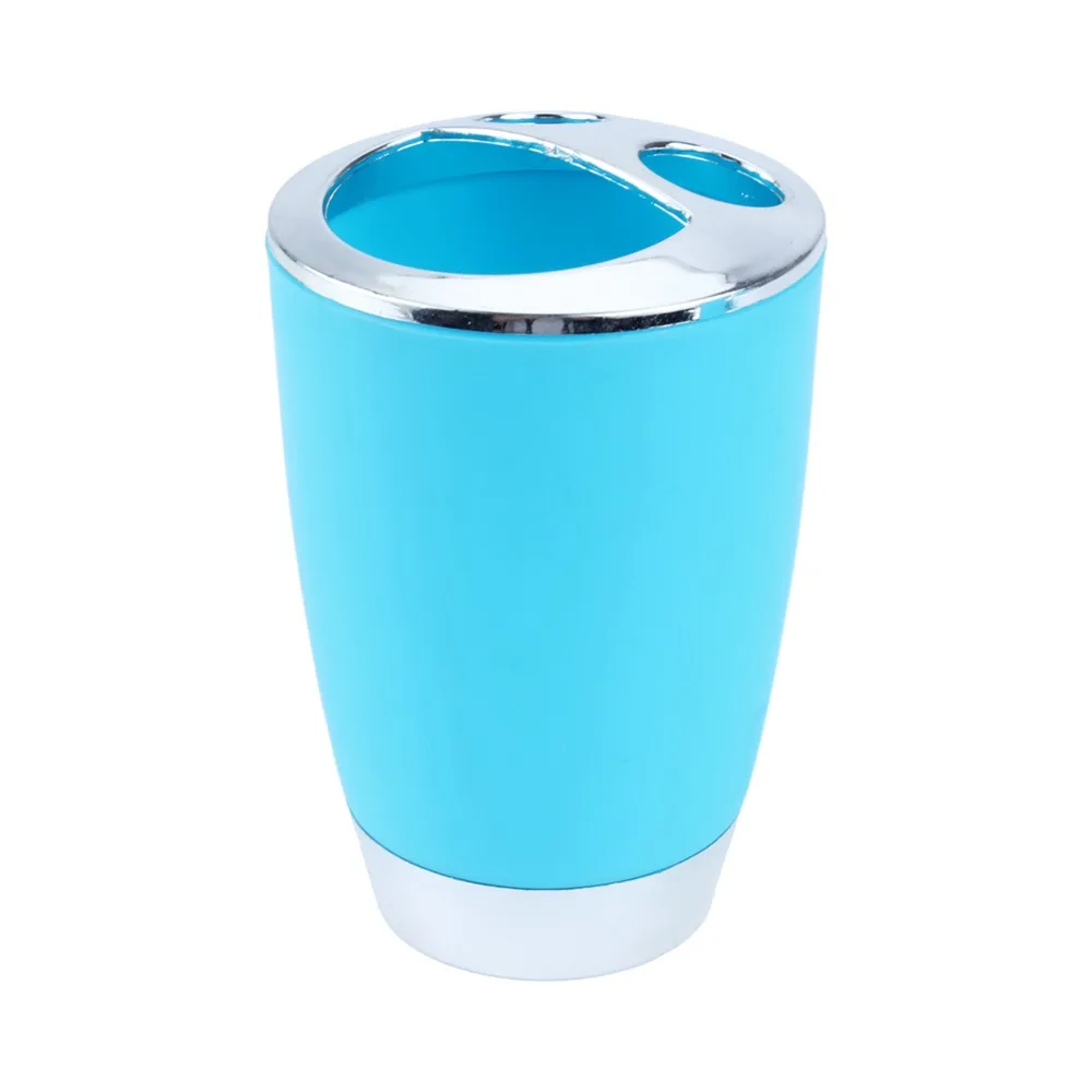 6Pcs Bathroom Accessory Set Bin Soap Dish Dispenser Tumbler Toothbrush Holder Cup Hand Sanitizer Bottle Bins Toilet brush