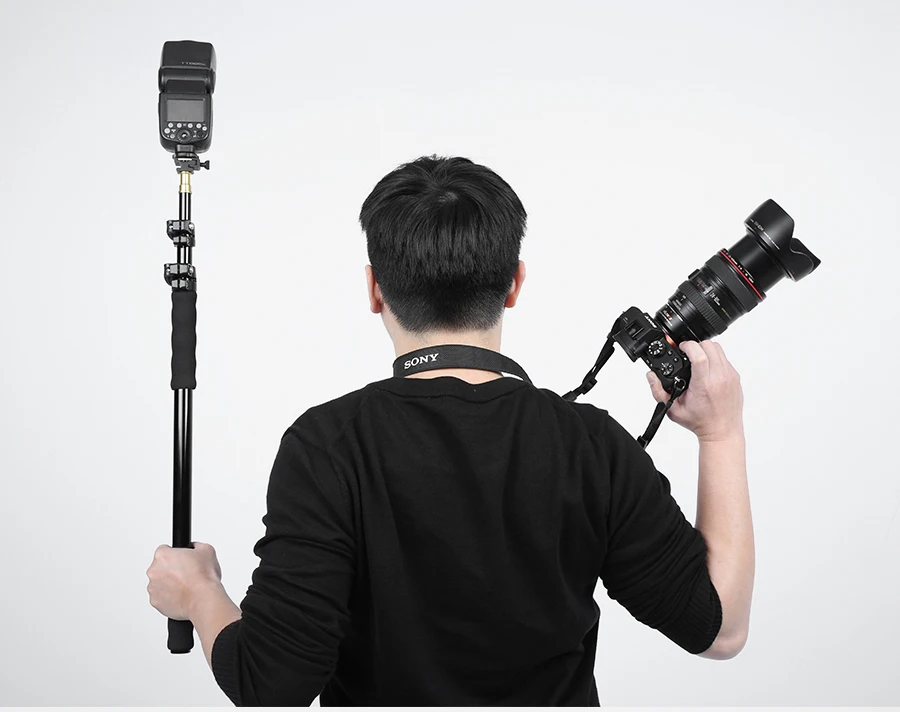 25,"-62"/62-157 см удлинительная опорная штанга для фотовспышки фотовспышка стержень для фотостудии микрофон стрела Полюс ручной захват