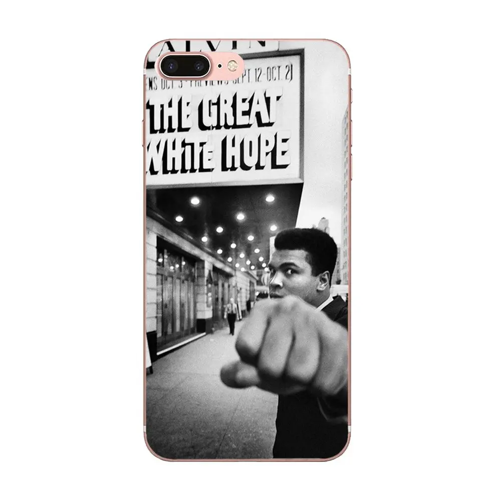 TPU Coque King Of Boxing Muhammad Ali For Moto G G2 G3 G4 G5 G6 G7 HTC 530 626 628 630 816 820 One A9 M7 M8 M9 M10 E9 U11 | Мобильные