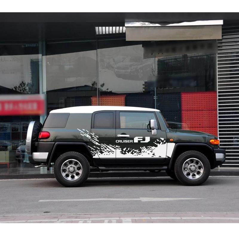 Стикеры для кузова автомобиля Toyota Fj Cruiser 2006-2019 виниловая графика