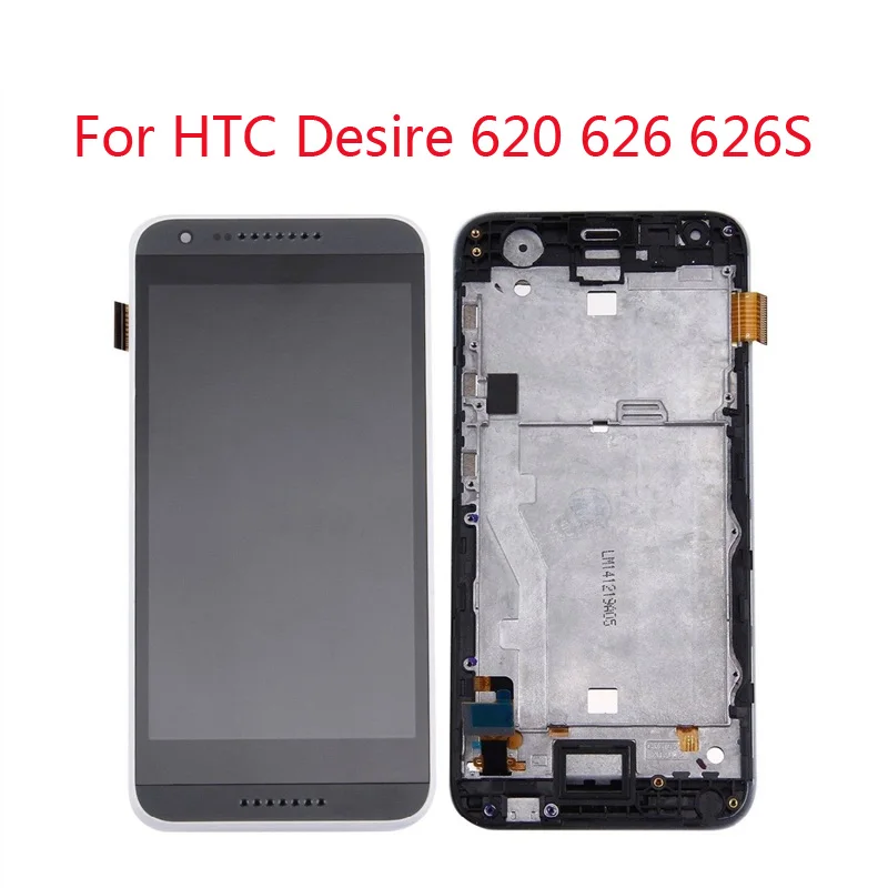Оригинальный 5 "для HTC Desire 620 626 626S ЖК-дисплей кодирующий преобразователь