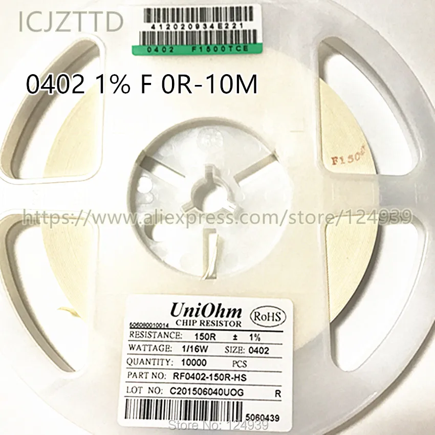 0402 0603 0805 1206 SMD RES 1% F 453R 464R 475R 487R 499R 511R 523R 536R 549R 562R 576R 590R 604R 619R 634R 649R 665R 681R 698R |
