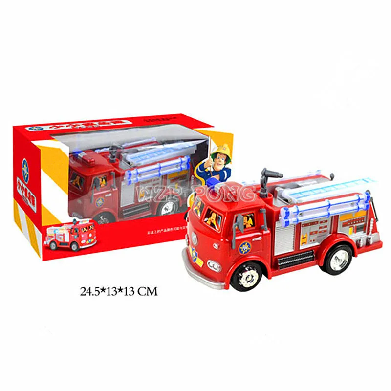 FIREMAN SAM аниме игрушка грузовик реальные детские игрушки с музыкой для мальчика со