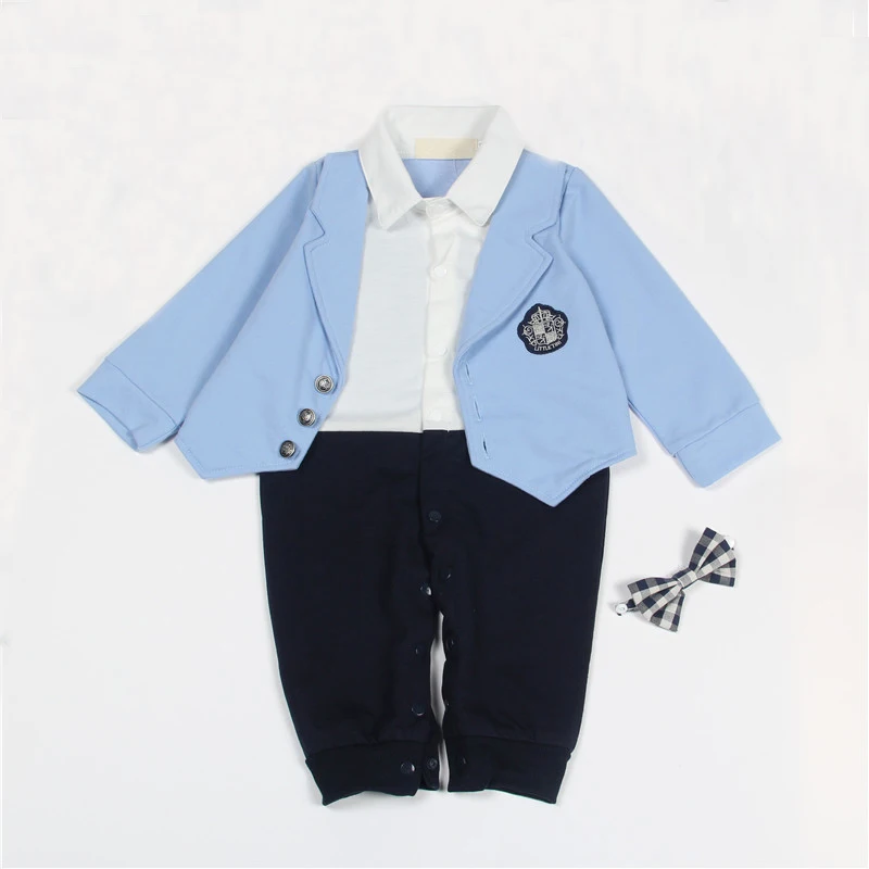 Новые детские ползунки с длинным рукавом цельный Обувь для мальчиков комбинезон