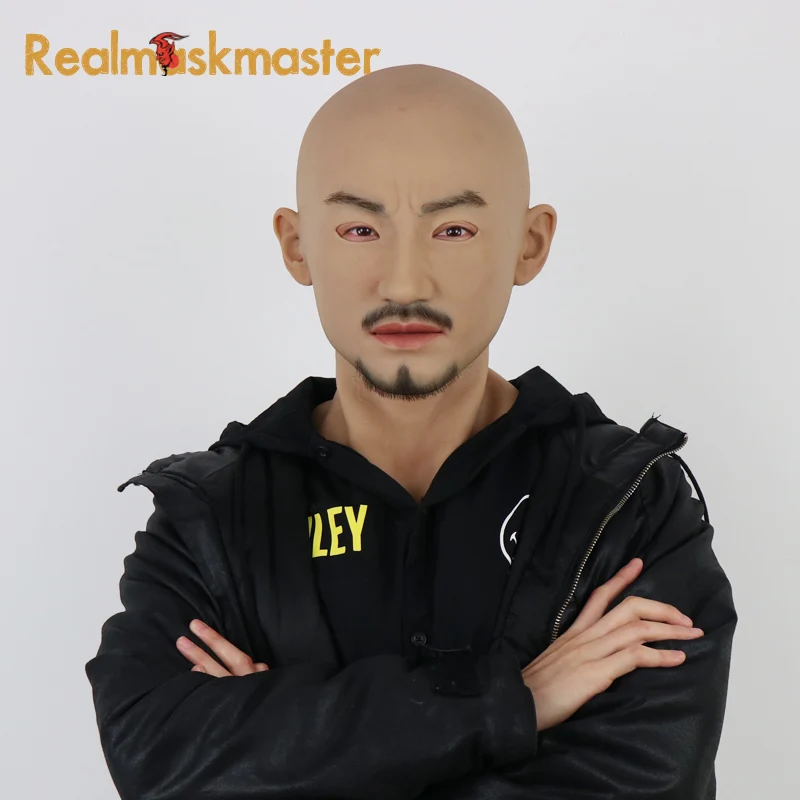 Realmaskmaster Мужская латексная Реалистичная искусственная силиконовая маска для